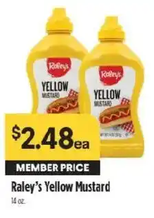 Raley's Raley's Yellow Mustard offer