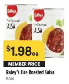 Raley's Raley's Fire Roasted Salsa offer