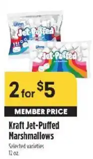 Raley's Kraft Jet-Puffed Marshmallows offer