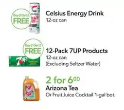 Publix Celsius Energy Drink offer
