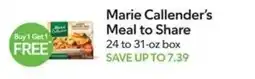 Publix Marie Callender's Meal to Share offer