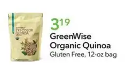 Publix GreenWise organic quinoa offer