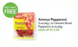 Publix Armour Pepperoni offer