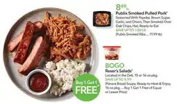 Publix Reser's Salads offer