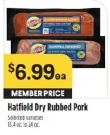 Raley's Hatfield Dry Rubbed Pork offer