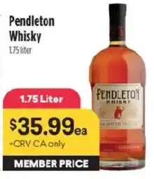 Raley's Pendleton Whisky offer