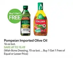 Publix Pompeian Imported Olive Oil offer