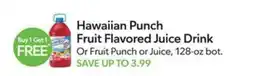 Publix Hawaiian Punch fruit flavored juice drink offer