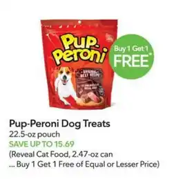 Publix Pup-Peroni Dog Treats offer
