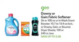 Publix Downy or Gain Fabric Softener offer