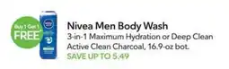 Publix Nivea Men Body Wash offer