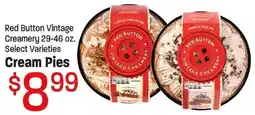 Maceys Red Button Vintage Cream Pies offer