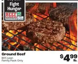 Rosauers Ground Beef offer