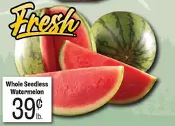 Rosauers Whole Seedless Watermelon offer