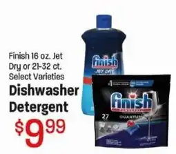 Maceys Finish dishwasher detergent offer