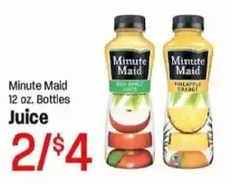 Maceys Minute Maid Juice offer