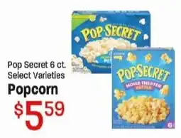 Maceys Pop Secret Popcorn offer