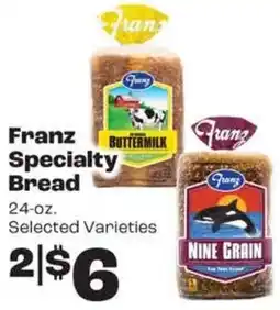 Rosauers Franz specialty bread offer