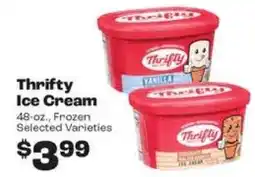 Rosauers Thrifty ice cream offer
