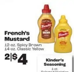 Rosauers French's Mustard offer