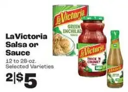 Rosauers La Victoria salsa or sauce offer