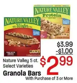 Maceys Nature Valley Granola Bars offer