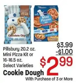 Maceys Pillsbury cookie dough offer