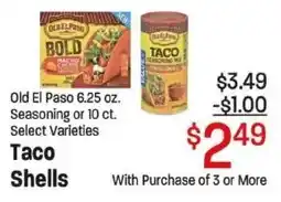 Maceys Old El Paso Taco Shells offer