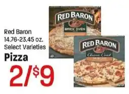 Maceys Red Baron Pizza offer