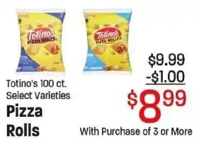 Totino's pizza rolls