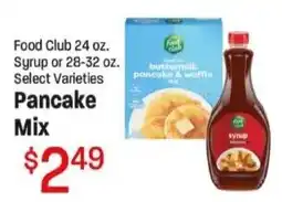 Maceys Food Club pancake mix offer