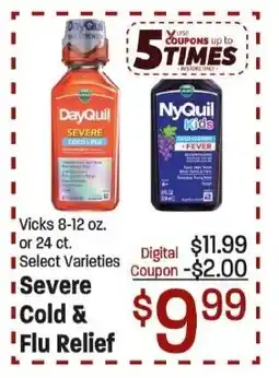 Maceys DayQuil Severe Cold & Flu Relief offer