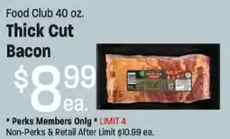 Maceys Food Club Thick Cut Bacon offer