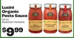 Rosauers Lucini organic pasta sauce offer
