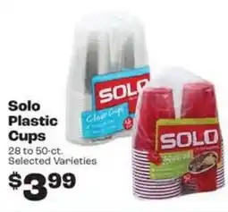 Rosauers Solo plastic cups offer