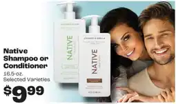 Rosauers Native Shampoo or Conditioner offer