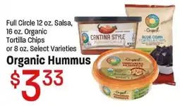 Maceys Full Circle Organic Hummus offer