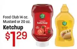Maceys Food Club ketchup offer