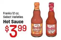 Maceys Frank's hot sauce offer