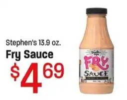 Maceys Stephen's fry sauce offer