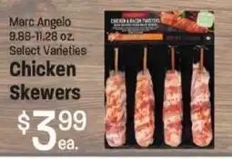 Maceys Marc Angelo chicken skewers offer