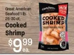 Maceys Certifresh cooked shrimp offer