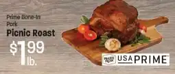 Maceys Prairie Fresh Usa Prime Prime Bone-In Pork Picnic Roast offer