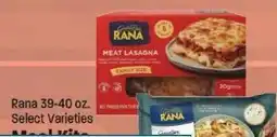 Maceys Rana meat lasagna offer