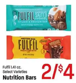 Maceys Fulfil nutrition bars offer