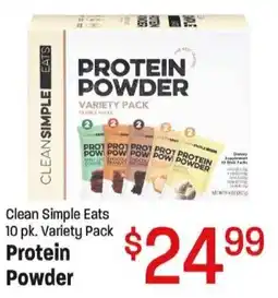 Maceys Clean Simple Eats Protein Powder offer