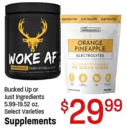 Maceys Woke Af Bucked Up or Just Ingredients offer