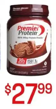 Maceys Premier Protein 100% Whey Protein Powder offer