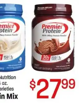 Maceys Premier Protein 100% Whey Protein Powder offer
