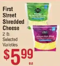 First Street Shredded Cheese